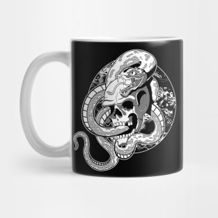 skull serpant Mug